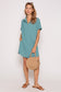 SOLD OUT- Lara Button Pocket Dress (MORE COLORS)