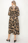 SOLD OUT- Joyous Floral Midi Dress