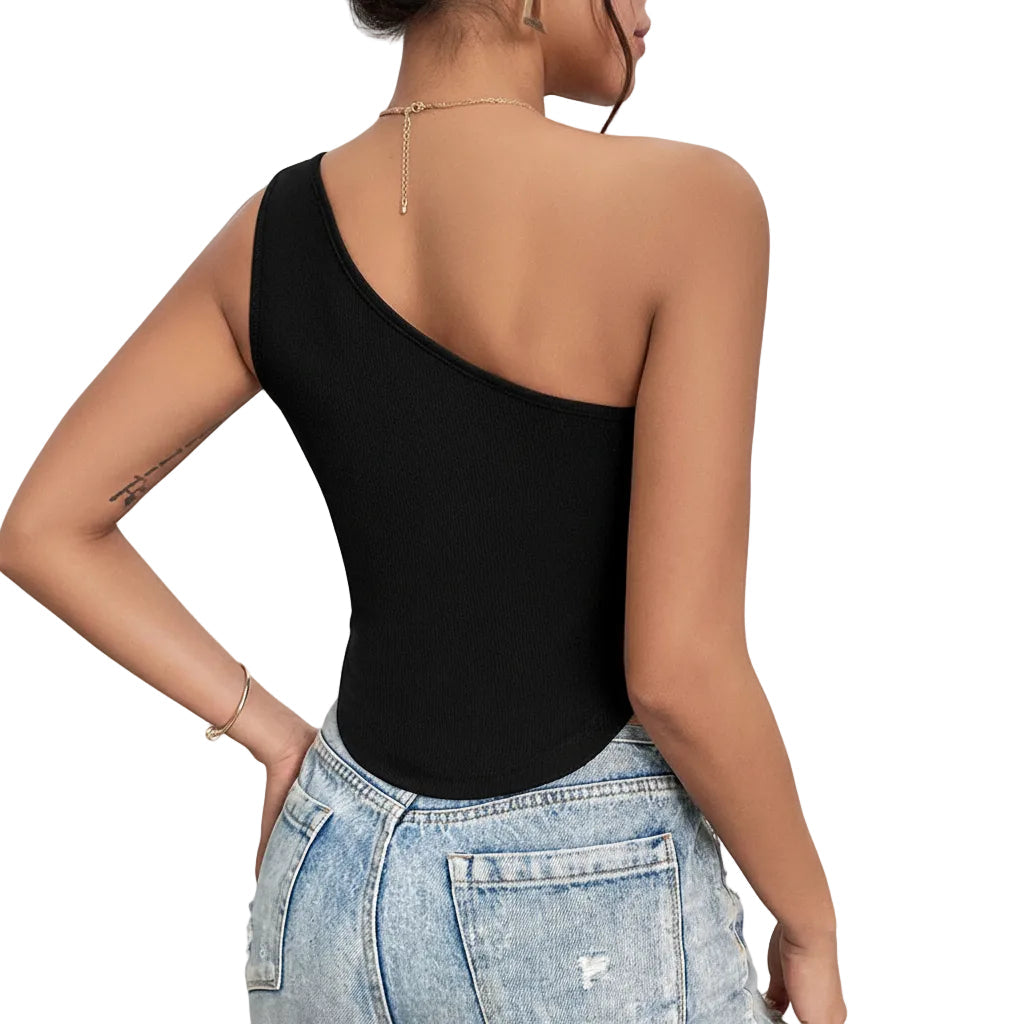 Women's Cutout Front Slim Fit Tank Top